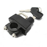 22mm 7/8'' Handlebar Mount Helmet Lock Universal For Motorcycles