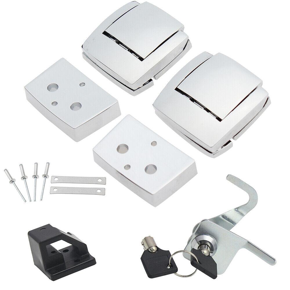 Tour Pack Latches Latch Body Catch Lock & Keys Kit For Harley