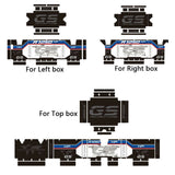 Stickers For BMW R1200GS LC,R1250GS,ADV Aluminum Panniers & Top Boxes Decals