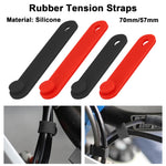 Fixing Tension Strap Tubing Throttle Clutch Cables Wires Tie Up Silicone Bandage