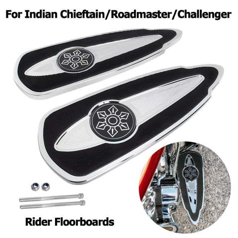 Rider Floorboards For Indian Chief Chieftain Challenger Dark Horse Roadmaster Pursuit