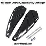 Rider Floorboards For Indian Chieftain Dark Horse Challenger Roadmaster Pursuit