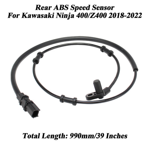 Rear Brake ABS Speed Sensor Cable For Kawasaki Ninja 400 EX400 Z400 2018-2022