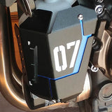 Radiator Coolant Recovery Tank Guard Reservoir Cover For Yamaha MT-07/FZ07 14-21