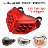 LED Integrated Taillight Turn Signals For Ducati 848/EVO 1098/S/R