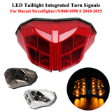 LED Taillight Integrated Turn Signal For Ducati Streetfighter/S/848/1098 S 10-15