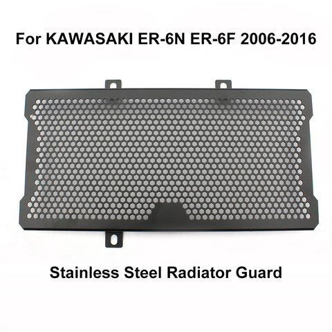 Radiator Guard For KAWASAKI ER-6F ER-6N 2006-16 Stainless Steel Grille Protector