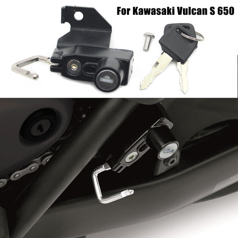 Helmet Lock For Kawasaki Vulcan S 2015-2023 ABS/CAFE/SE w/2 Keys