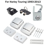 Tour Pack Latches Lock & Keys Kit For Harley Touring 1993-2013