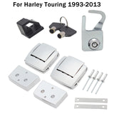 Tour Pack Latches Lock & Keys Kit For Harley Touring 1993-2013