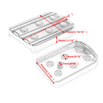 Foot Brake Pedal Pad For Harley Dyna Switchback FLD, Touring Road King