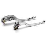 Brake Clutch Levers For BMW S1000RR 2008-2014 HP4 2011-2014, Silver (Polished)