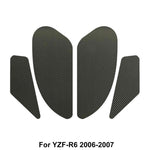 Fuel Tank Pads For Yamaha YZF-R6 Traction Knee Grip Anti-slip