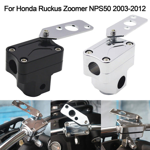 For Honda Ruckus Zoomer NPS50 Scooter Handlebar Stand Clamp Riser 2003-2012