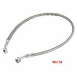 Braided Steel Brake Line Hose Clutch Oil Pipe 39/55/65/70/85/95/100/120/130/150cm