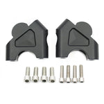 Handlebar Risers For BMW R1200GS LC/ADV: 30mm Up, 25mm Back