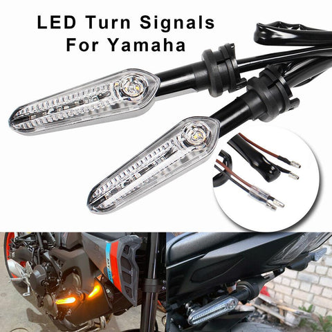 LED Turn Signals Indicator For Yamaha FZ/MT07 MT09 MT10 YZF/R1/R6/R7 XJ6 XSR 700