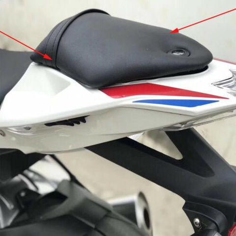 Rear Passenger Seat For BMW S1000RR 09-14 Pillion Cushion & Lock