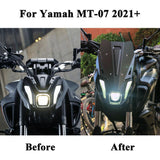 Aluminum Windshield For Yamaha MT-07/FZ-07 2021-2022 Windscreen