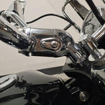 Chrome Plated Handlebar Risers For BMW R18/Classic 2020-2022 Height Up Adapters