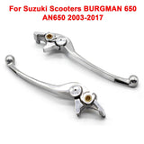 Front Rear Brake Levers For Suzuki Burgman 650 AN650 03-17