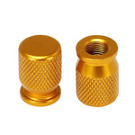 2x 7mm Tyre Valve Caps Universal For Cars Motorcycles