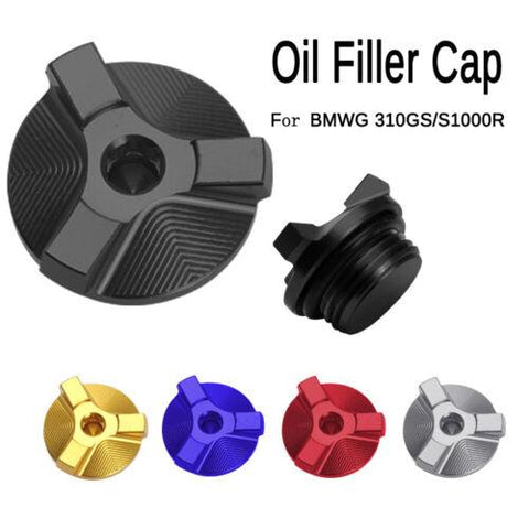 Aluminum Oil Filler Plug Cap Cover For BMW G310GS S1000R S1000RR S1000XR