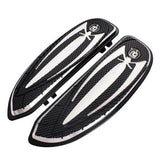 CNC Stretched Front Floorboards For Harley Touring Softail Dyna Models