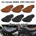 Two-up Seat For Honda REBEL CMX300 CMX500 2017-2022 Dual Cushion