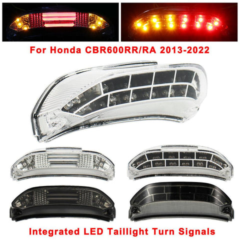 LED Taillight For Honda CBR600RR/RA 13-22 Integrated Turn Signals