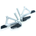 Rear Assembly Foot Pegs Pedals Footrest +Footpeg Holder For BMW R1200GS LC R1250GS ADV