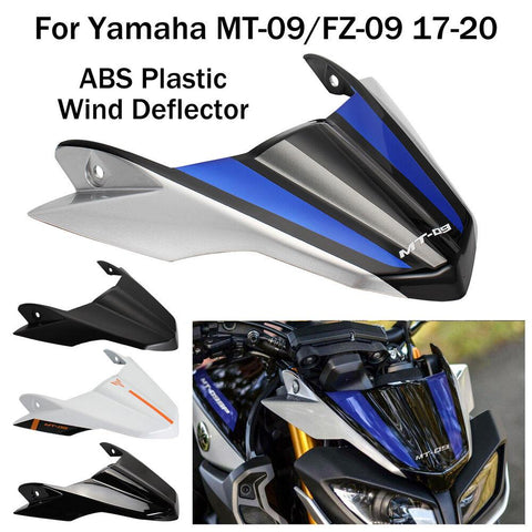 Front Airflow Windshield For Yamaha MT-09 FZ-09 2017-2020 Wind Deflector