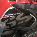 Gas Fuel Tank Side Pads For R1200GS Adventure 14-18, R1250GS ADV 2019+