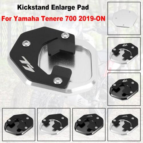 Side Stand Extension Pad For Yamaha Tenere 700 2019-ON Kickstand Enlarger Plate