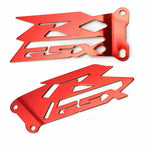 CNC Footrest Guards Heel Plates For SUZUKI GSX-R 600/750 06-16,GSX-R 1000 03-16