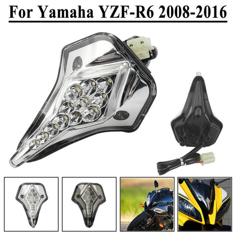 12V LED Pilot Light For Yamaha YZF-R6 2008-2016 Upper Running Light