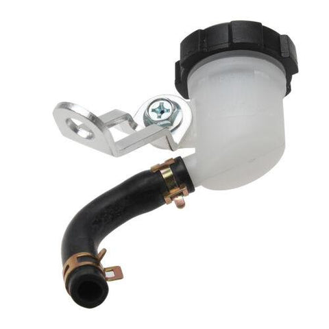 Universal Brake Clutch Master Cylinder Oil Fluid Tank Reservoir W/ Bracket