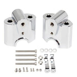 Chrome Plated Handlebar Risers For BMW R18/Classic 2020-2022 Height Up Adapters