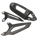 Carbon Fiber Shock Absorber Covers & Heel Guards For Ducati Panigale V2 899 959 1199 1299