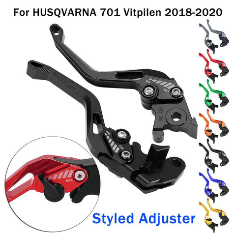 Adjustable Brake Clutch Levers For HUSQVARNA 701 Vitpilen 18-20