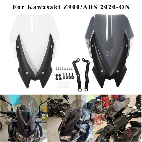 Windshield For Kawasaki Z900/ABS 2020-ON Extended Windscreen