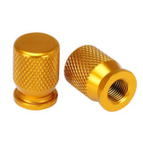 2x 7mm Tyre Valve Caps Universal For Cars Motorcycles