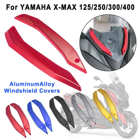 Windshield Covers For YAMAHA X-MAX 125 250 300 400 Windscreen Deflectors