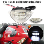 LED Upper Front Running Position Light For Honda CBR600RR 03-06