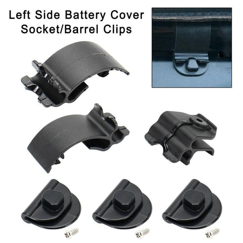 Battery Covers Socket / Barrel Clips For Harley Sportster XL883 1200 2004-2013, 2014-2022