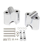 Chrome Plated Handlebar Risers For BMW R18/Classic 2020-2022 Height Up Adapters