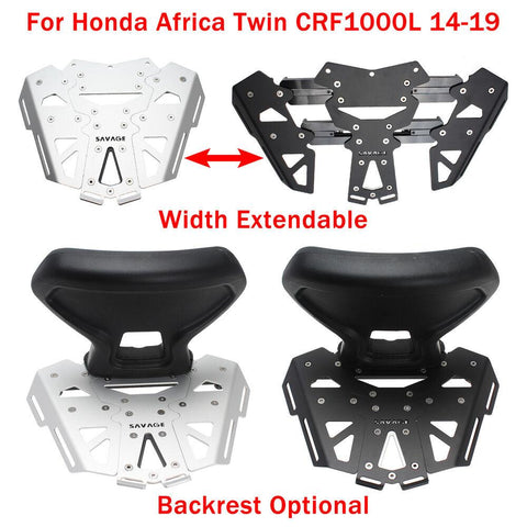 Rear Luggage Rack Extendable For Honda Africa Twin CRF1000L Backrest