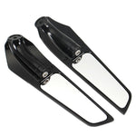 Rotating Rearview Mirror Winglets For KAWASAKI ZX-6R 05-08, ZX-10R 04-07
